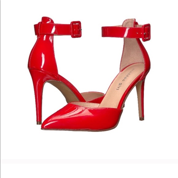 Madden Girl red Heels - Picture 1 of 8